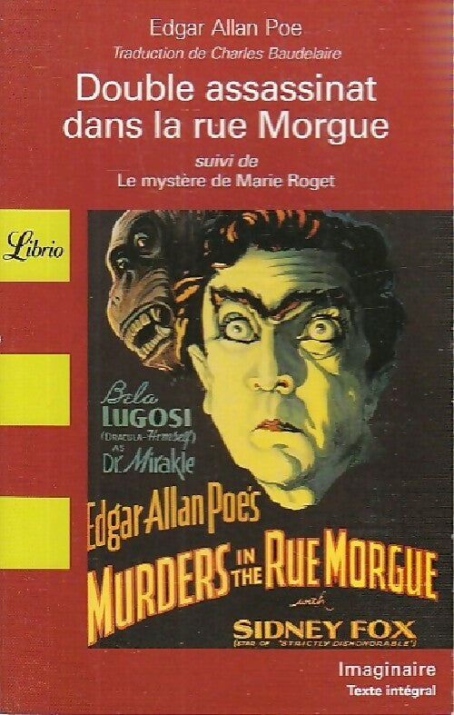 Livrenpoche : Double assassinat dans la rue Morgue / Le mystère de Marie Roget - Edgar Allan Poe - Livre