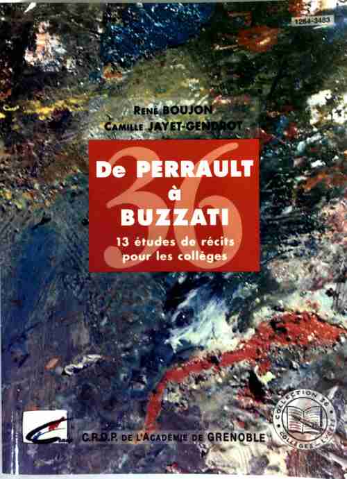 De Perrault à Buzzati.13 Études de récits pour les collèges - Collectif - Livre