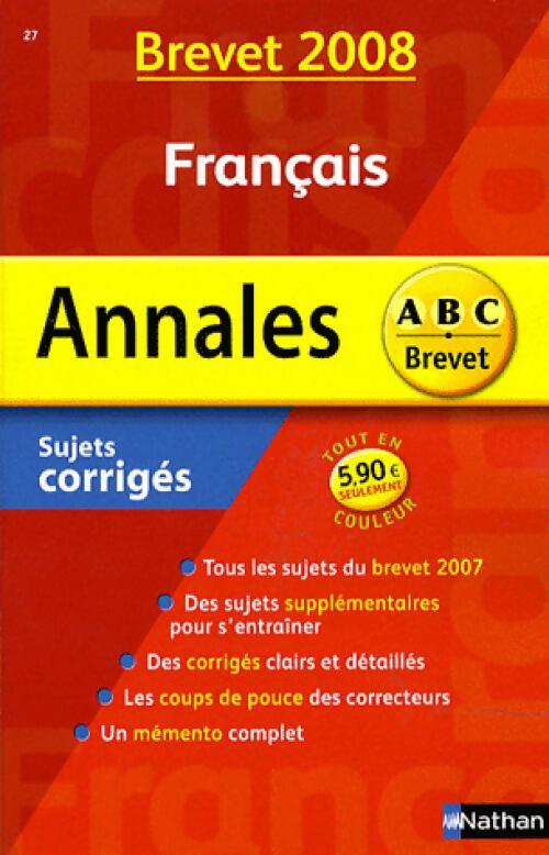 Livrenpoche : Français 1ère toutes séries 2008. Sujets corrigés - Céline Mimouni - Livre