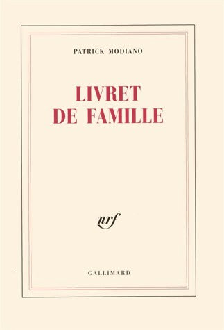 Livrenpoche : Livret de famille - Patrick Modiano - Livre