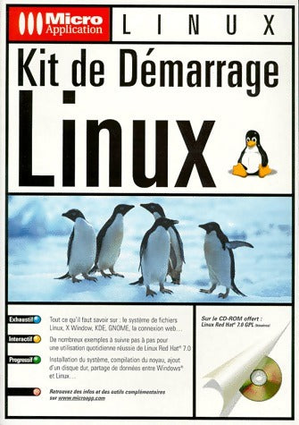 Kit de démarrage Linux - Thomas Drilling -  Micro Application GF - Livre