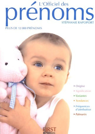 Livrenpoche : L'officiel des prénoms 2009 - Stéphanie Rapoport - Livre