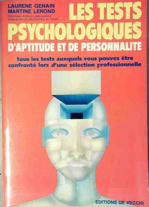 Les tests psychologiques - Laurène Genain -  De Vecchi GF - Livre
