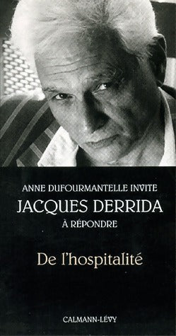 Livrenpoche : De l'hospitalité - Jacques Derrida, Anne Dufourmantelle - Livre