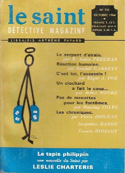 Le Saint n°116 - Collectif -  Le Saint. Détective magazine - Livre