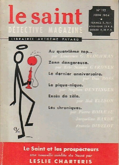 Le Saint n°112 - Collectif -  Le Saint. Détective magazine - Livre