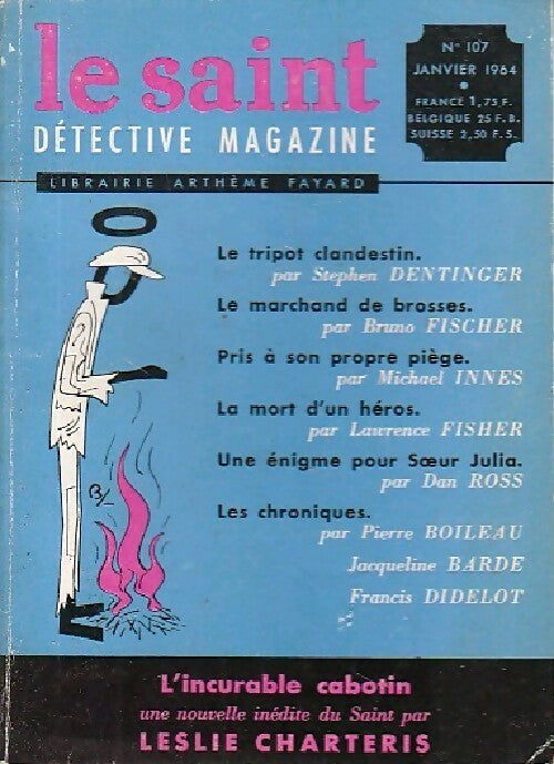 Le Saint n°107 - Collectif -  Le Saint. Détective magazine - Livre