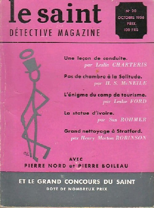 Livrenpoche : Le Saint n°20 - Collectif - Livre