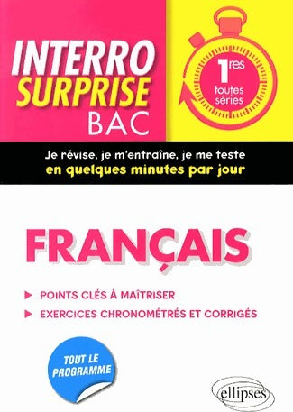 Livrenpoche : Français 1ère toutes séries - Gilles Panabières - Livre