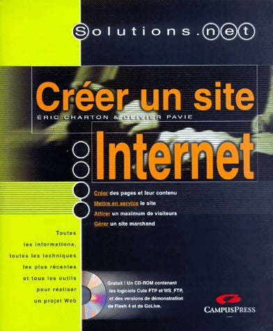 Créer un site Internet - Eric Charton -  Solutions.net - Livre