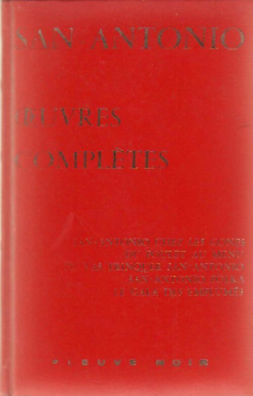 Livrenpoche : Oeuvres complètes Tome V - San-Antonio - Livre