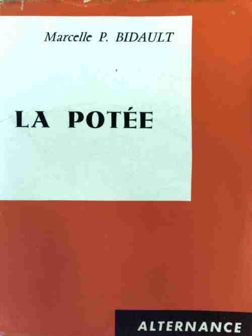 La potée - Marcelle P. Bidault -  Alternance - Livre