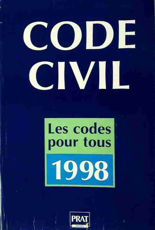 Livrenpoche : Code civil 1998 - Collectif - Livre