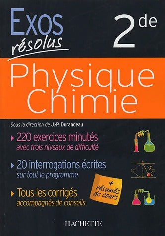 Livrenpoche : Physique Chimie 2de - Jean-Pierre Durandeau - Livre