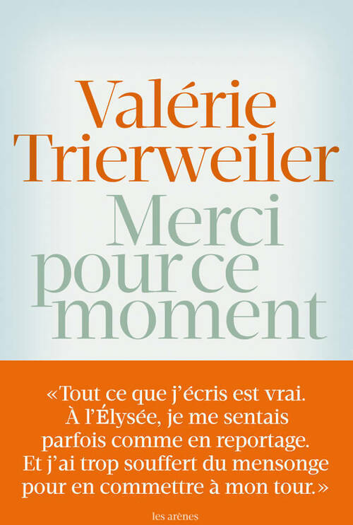 Livrenpoche : Merci pour ce moment - Valérie Trierweller - Livre