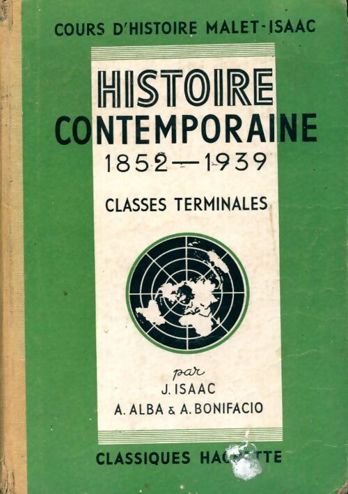 Livrenpoche : Histoire contemporaine. 1852-1939 Terminales - Jules Isaac - Livre