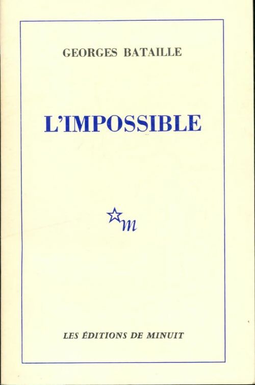 Livrenpoche : L'impossible - Georges Bataille - Livre