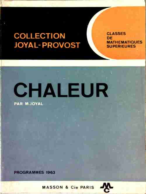 Livrenpoche : Chaleur - M. Joyal - Livre