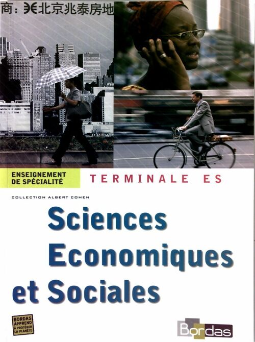 Livrenpoche : Sciences économiques et sociales Terminale ES - Gilles Martin - Livre
