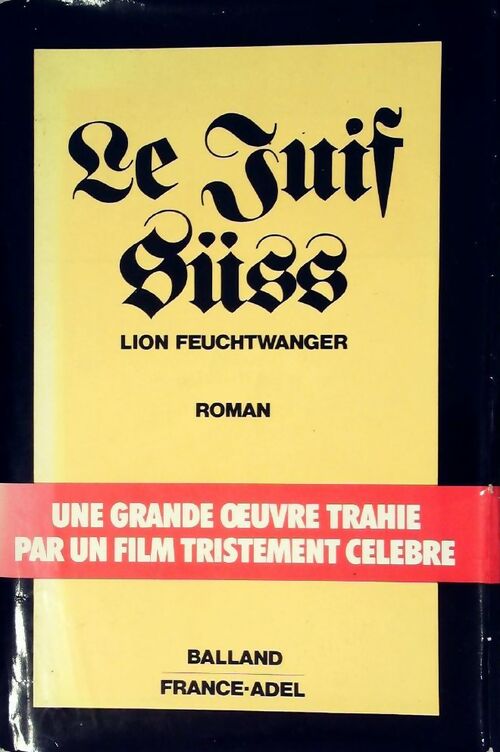 Livrenpoche : Le juif Süss - Lion Feuchtwanger - Livre