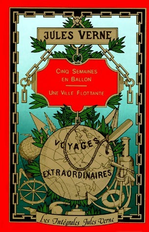Livrenpoche : Cinq semaines en ballon / Une ville flottante - Jules Verne - Livre