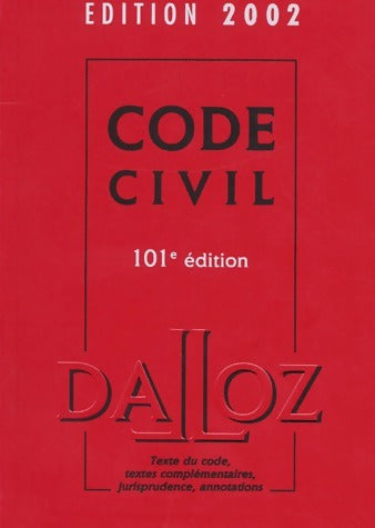 Livrenpoche : Code civil 2002 - Inconnu - Livre
