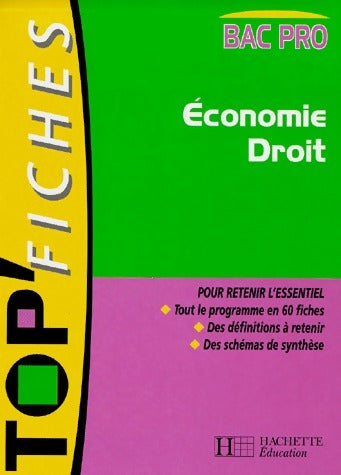 Livrenpoche : Economie et droit BAC Pro - Sylvie Rondat - Livre