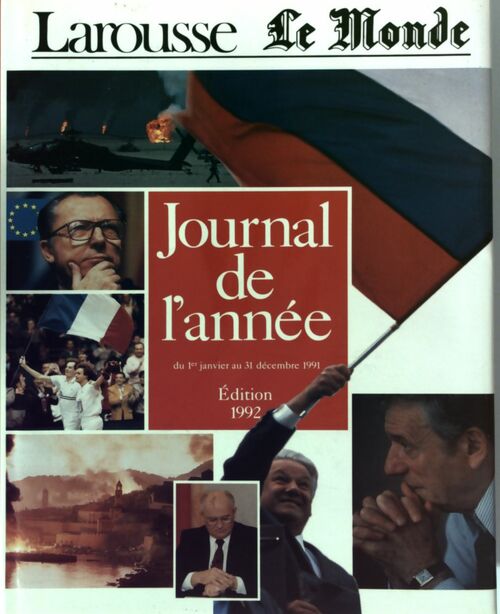 Livrenpoche : Journal de l'année 1992 - Collectif - Livre