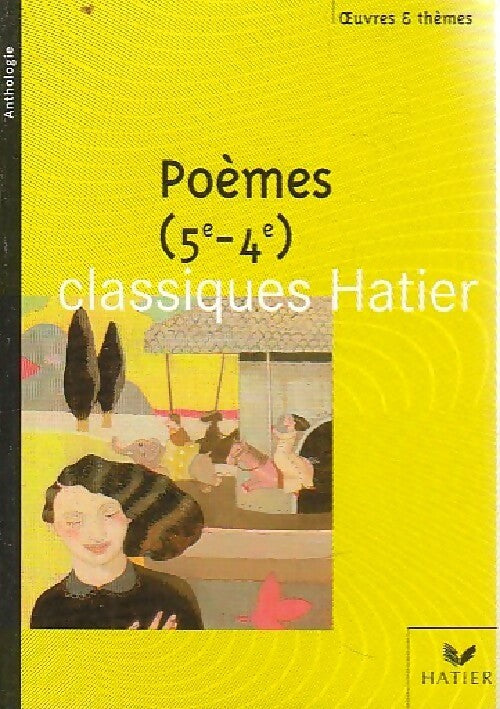 Livrenpoche : Poèmes 5e-4e - Collectif - Livre