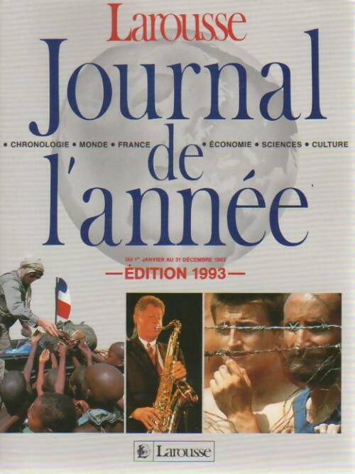 Livrenpoche : Journal de l'année 1993 - Collectif - Livre