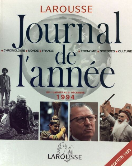 Livrenpoche : Journal de l'année 1995 - Collectif - Livre