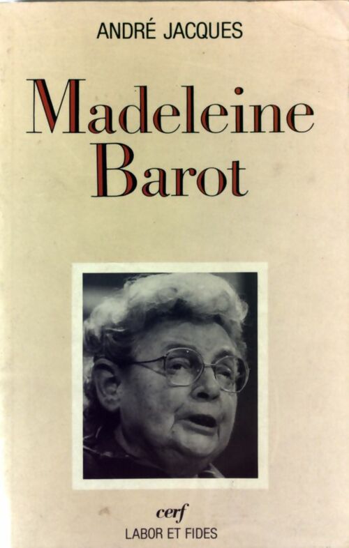 Livrenpoche : Madeleine Barot - André Jacques - Livre