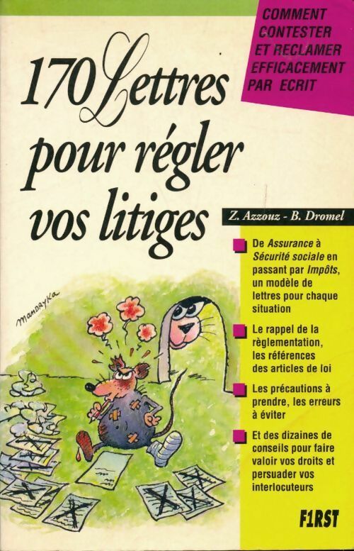 Livrenpoche : 170 lettres pour régler vos litiges - Zoubida Azzouz - Livre