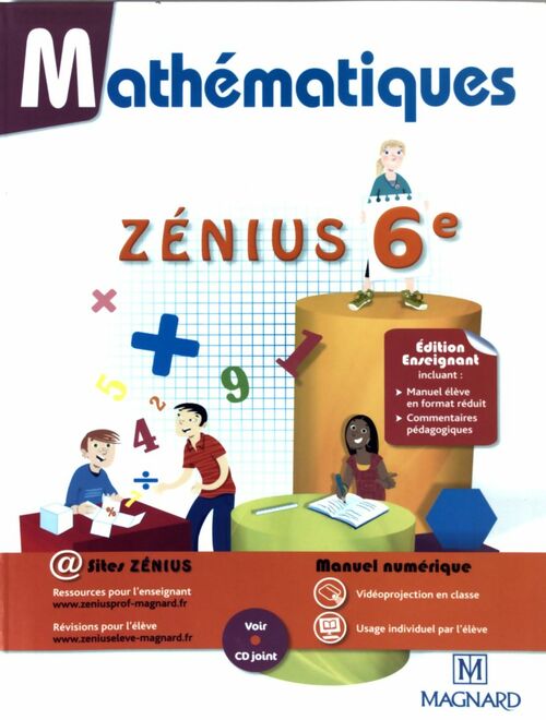 Livrenpoche : Mathématiques 6e. Version professeur - Laure Brotreaud - Livre