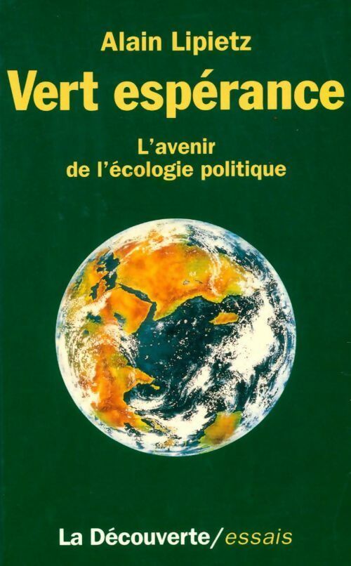 Livrenpoche : Vert espérance - Alain Lipietz - Livre
