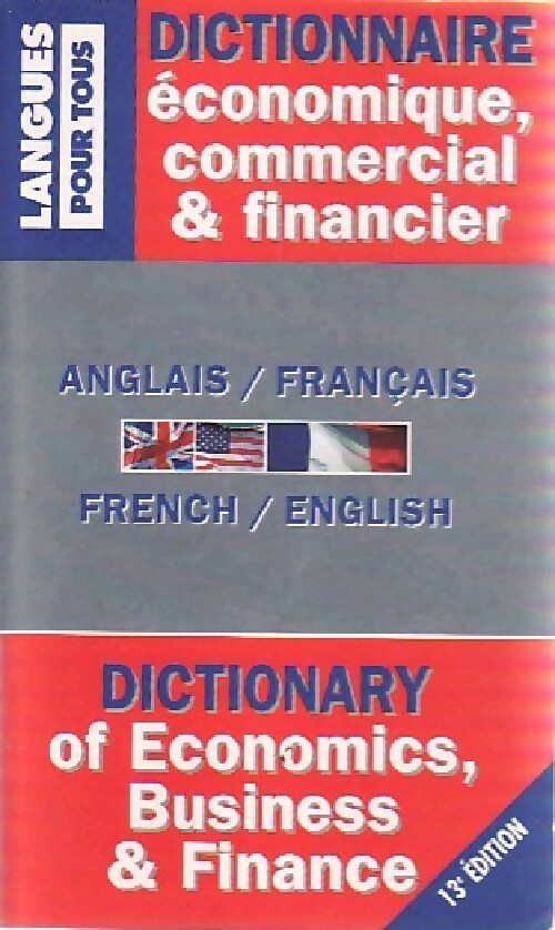 Livrenpoche : Dictionnaire de l'anglais économique, commercial et financier - Jean-Pierre Berman - Livre