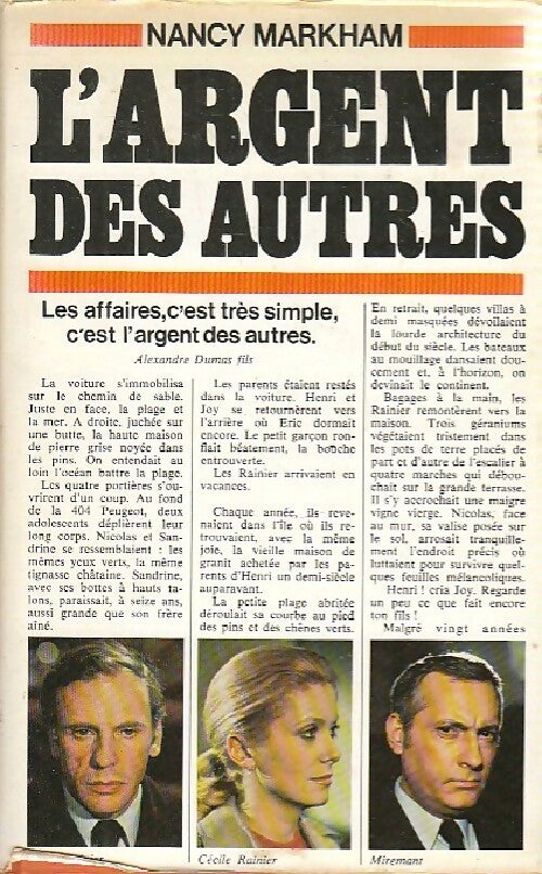 Livrenpoche : L'argent des autres - Nancy Markham - Livre