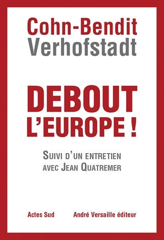 Livrenpoche : Debout l'Europe ! - Daniel Cohn-Bendit - Livre
