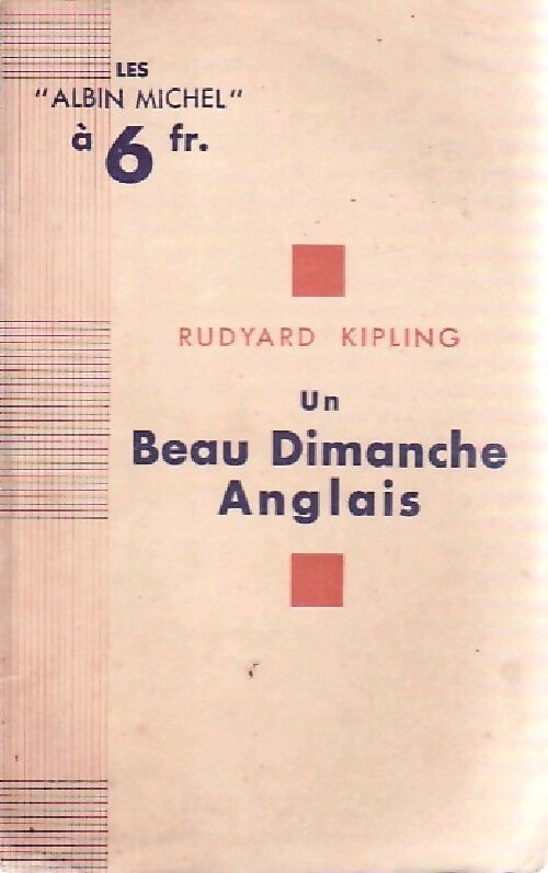 Livrenpoche : Un beau dimanche Anglais - Rudyard Kipling - Livre