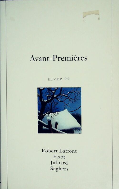 Livrenpoche : Avant-premières. Hiver 99 - Collectif - Livre