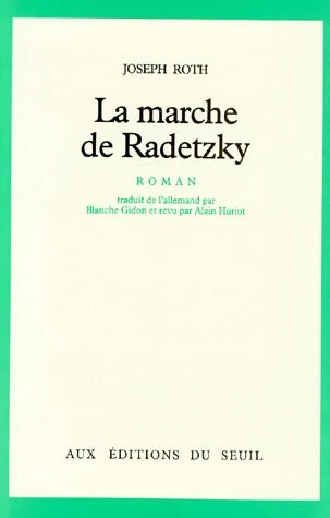 Livrenpoche : La marche de Radetzky - Joseph Roth - Livre