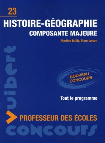 Livrenpoche : Histoire-Géographie Composante majeure - Martine Boilly - Livre