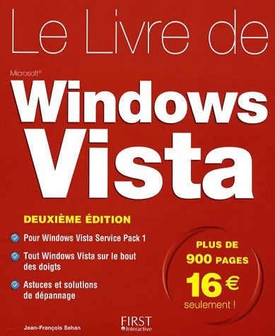 Livrenpoche : Windows Vista - Jean-François Sehan - Livre