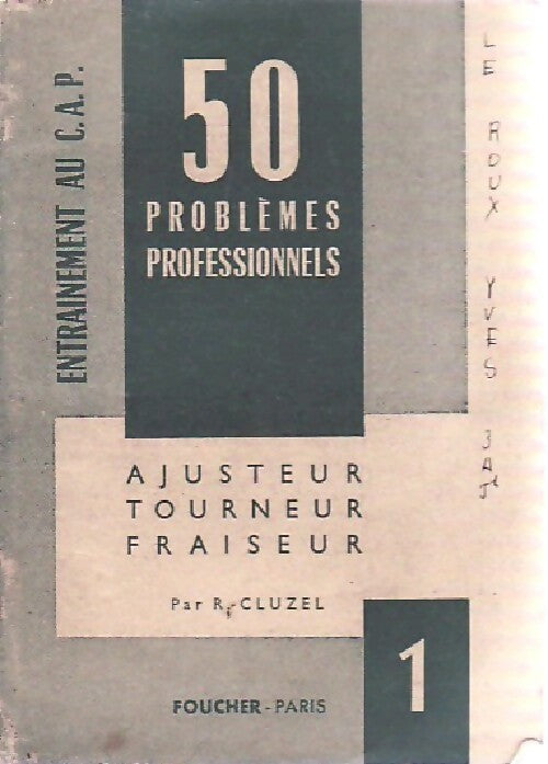 Livrenpoche : 50 problèmes professionnels - R. Cluzel - Livre