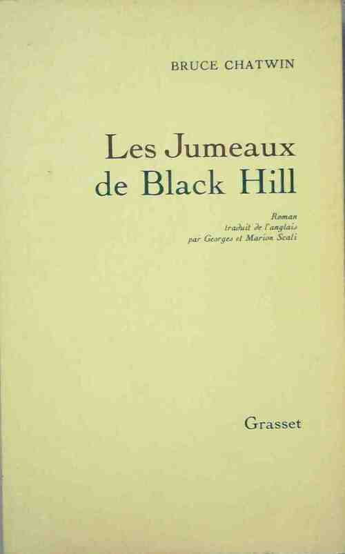 Les Jumeaux de Black Hill - Bruce Chatwin -  Grasset GF - Livre