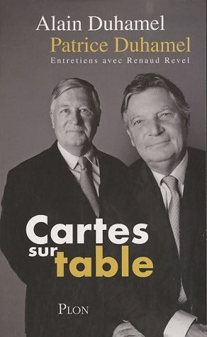 Livrenpoche : Cartes sur table - Alain Duhamel - Livre