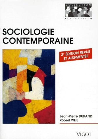 Livrenpoche : Sociologie contemporaine - Jean-Pierre Durand - Livre