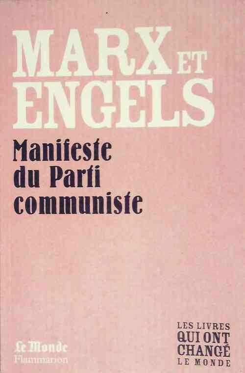 Livrenpoche : Manifeste du parti communiste - Marx Engels - Livre