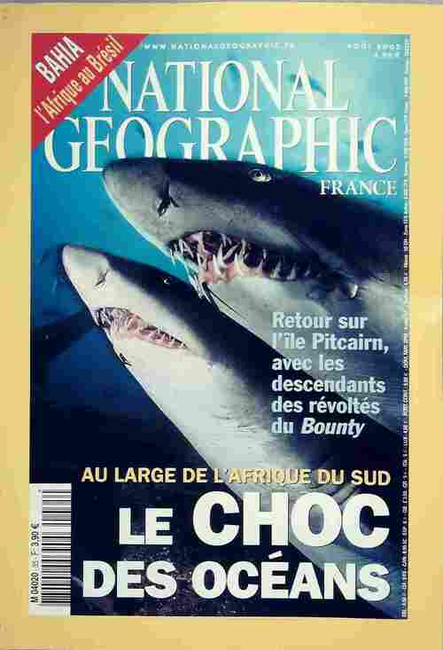 Livrenpoche : National Geographic n°35 : Au large de l'Afrique du Sud. Le choc des océans - Collectif - Livre