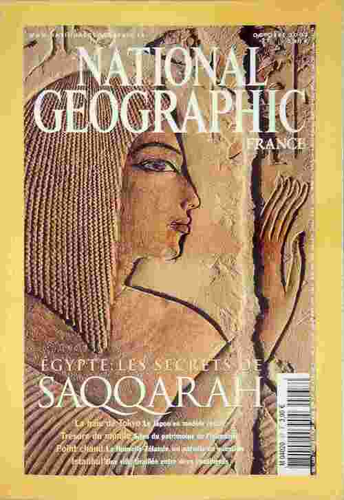 Livrenpoche : National Geographic n°37 : Egypte, Les secrets de Saqqarah - Collectif - Livre